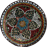 Shisha Moti Craft Decorative Plates [6 inches]