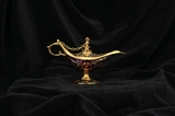 Metal Aladdin Genie Lamps Legend Aladdin Magic Lamp - Purple I Medium I Pakistani Artisan Design I Decoration Piece Accent